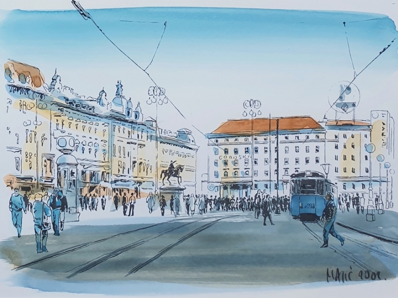 Zagreb - Jelačić Square GA