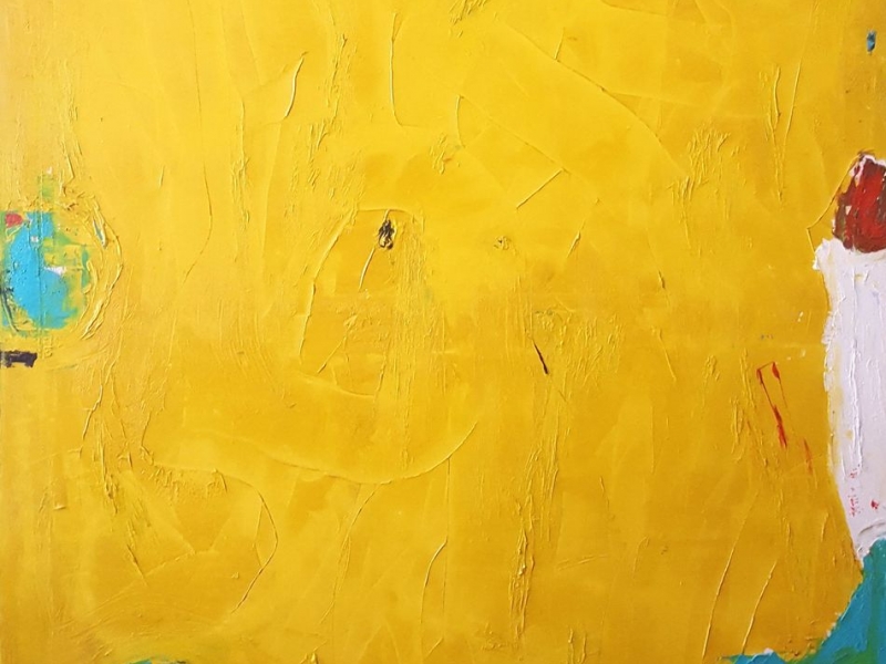 Yellow abstraction