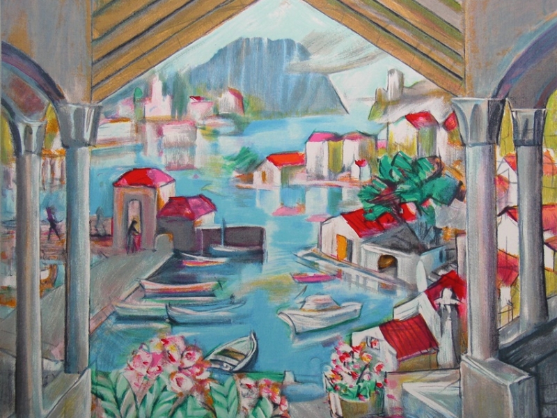 Veža 211 V - View from the atelier
