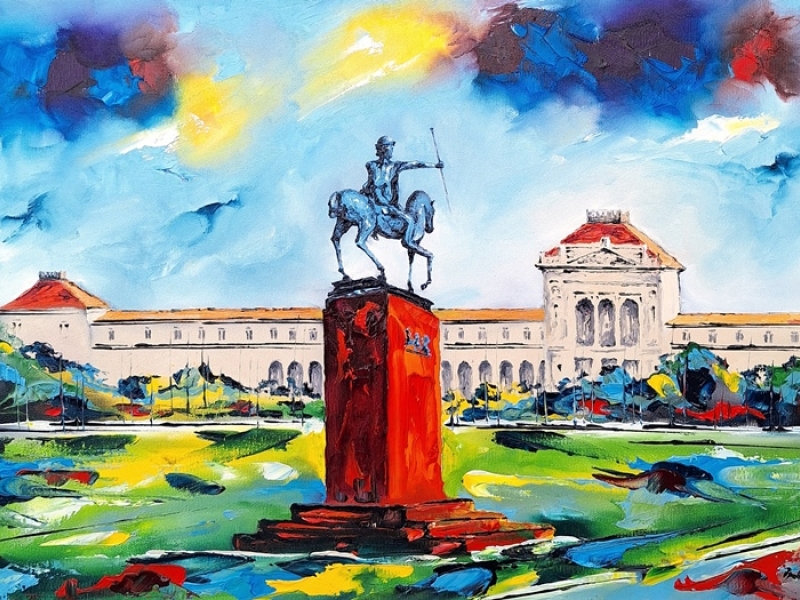 Zagreb - Tomislav square 2499