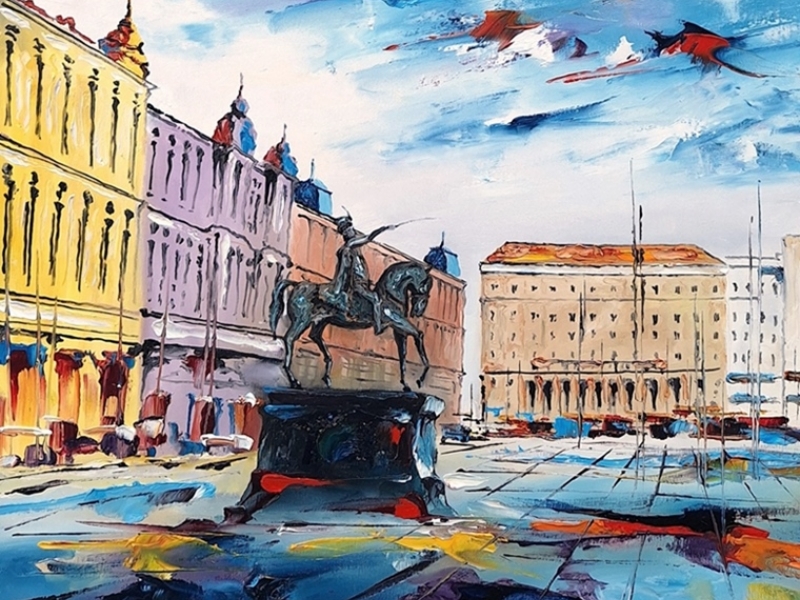 Zagreb - Jelacic Square 2506