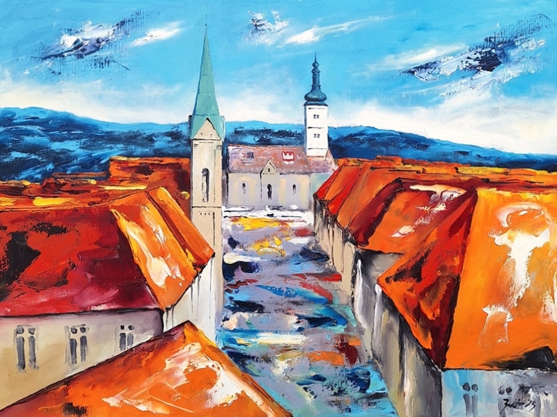 Zagreb - St. Marko Church 2507