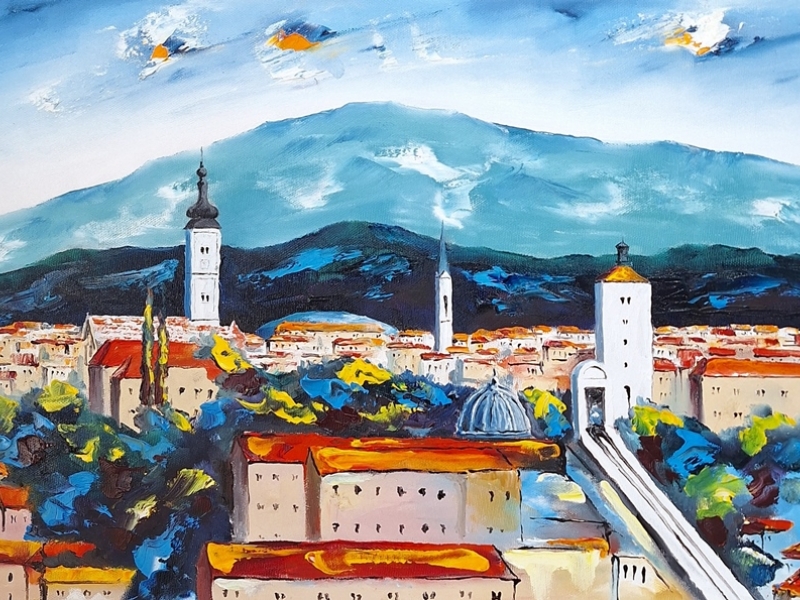 Zagreb - Roofs 2515