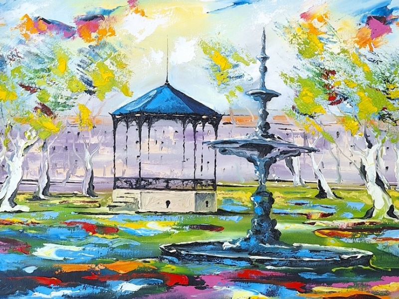 Zagreb - Zrinjevac Fountain 2553