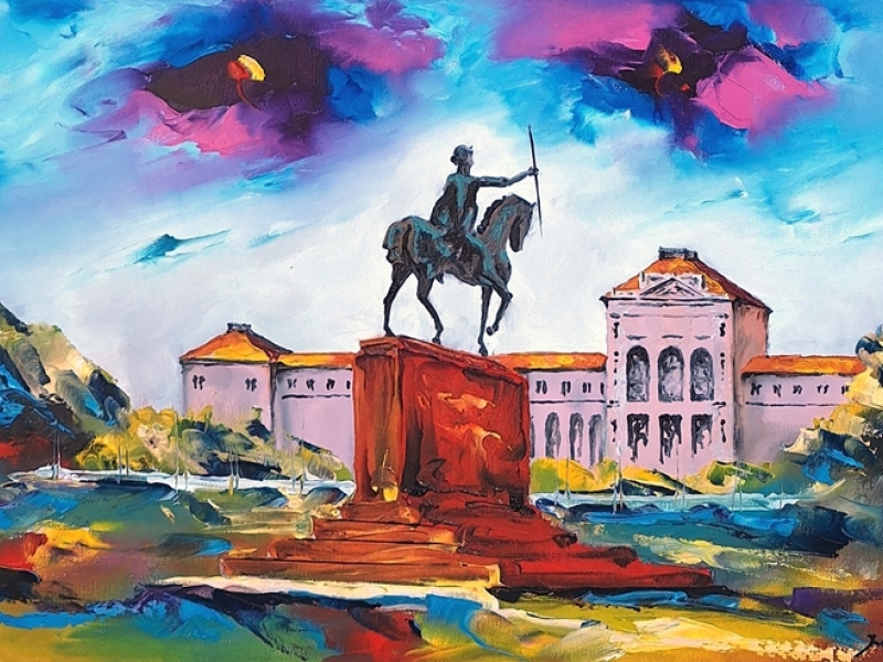 Zagreb - Tomislav square 2571