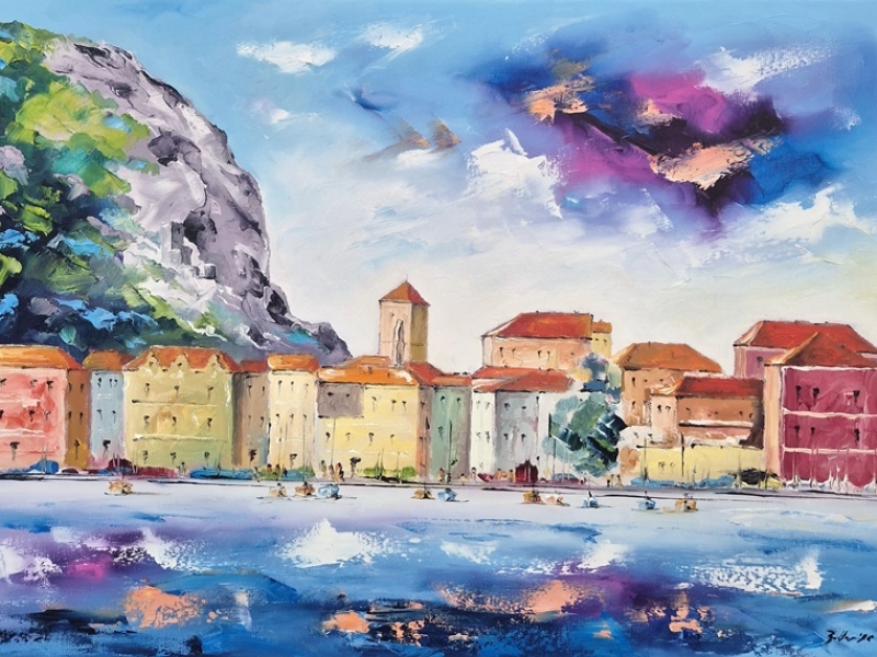 Sea town 2685