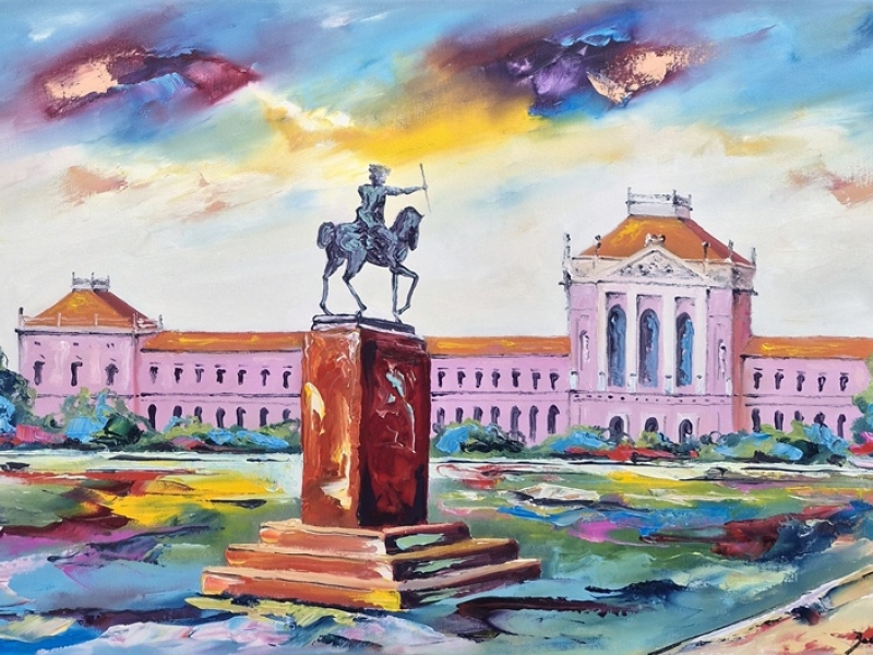 Zagreb - Tomislav square 2692