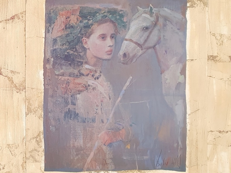 Djevojka i konj B 1N