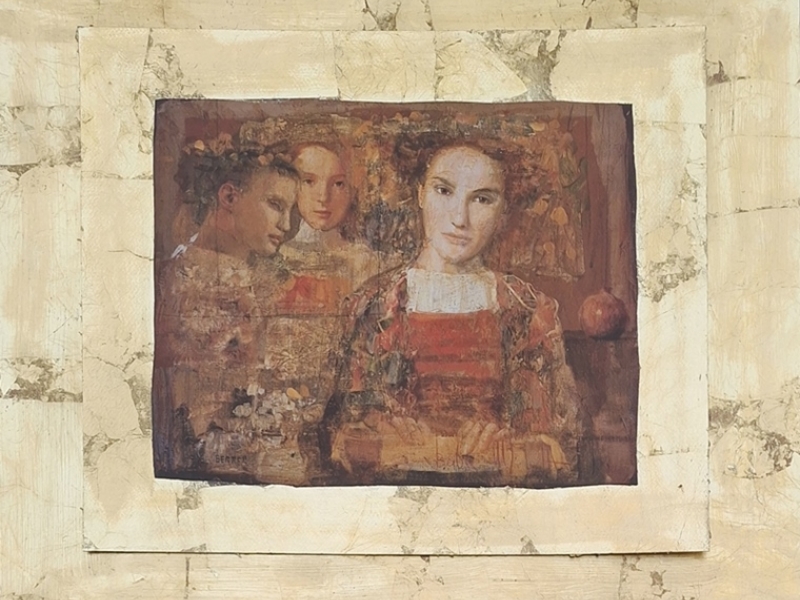 Girl with a pomegranate E 13