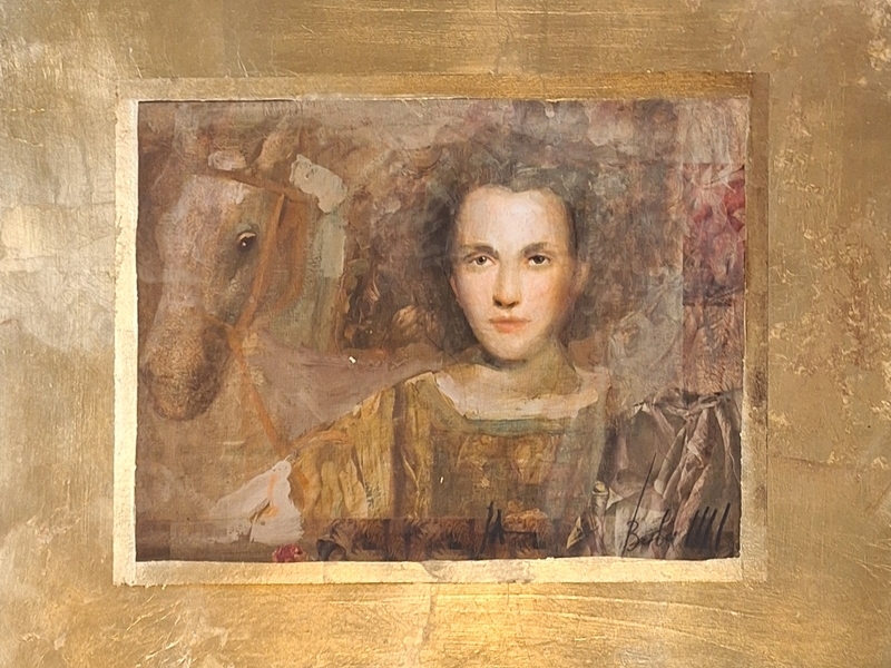 Girl and horse I 10