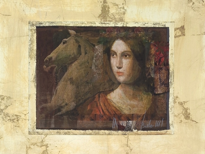 Girl and horse I 7