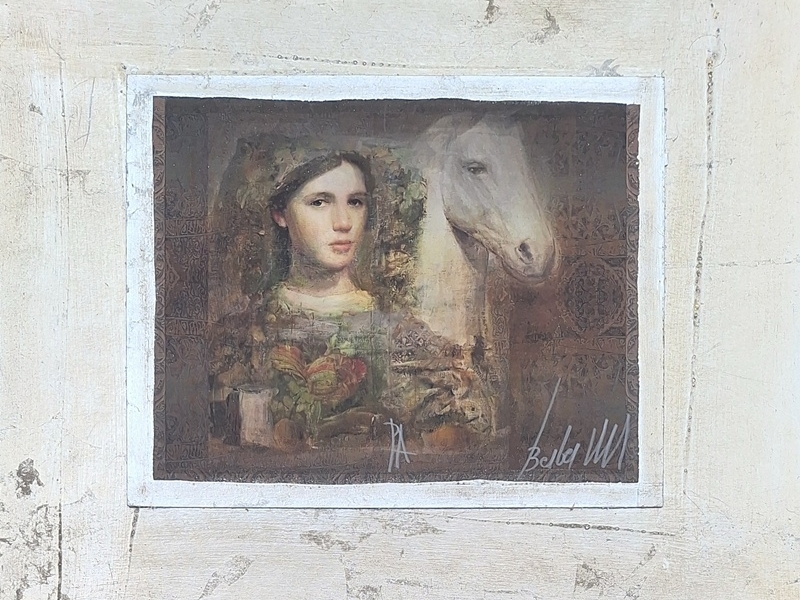Girl and horse J 16 S