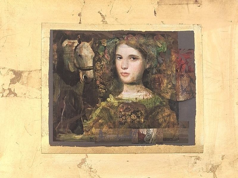GIrl and horse J 6 Z