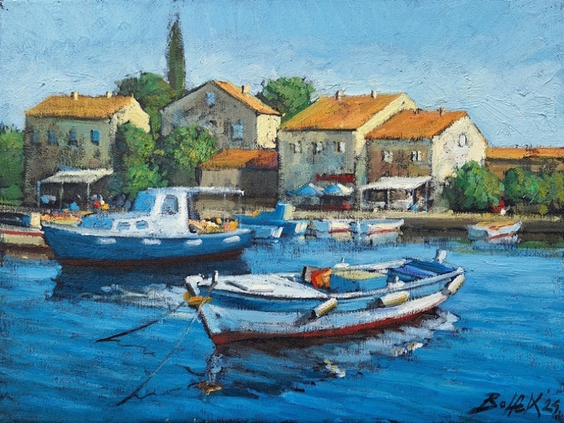 2407 - Fishing village
