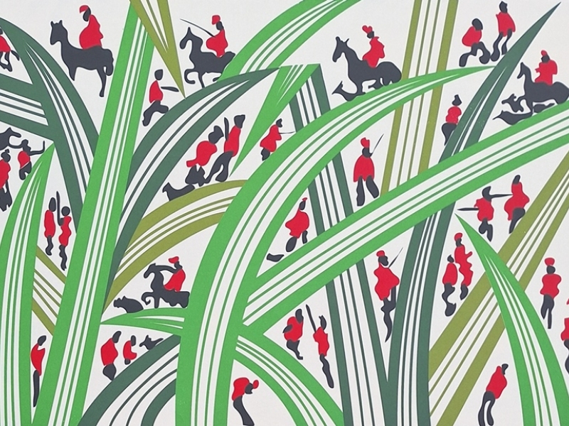 Scene from a hunt