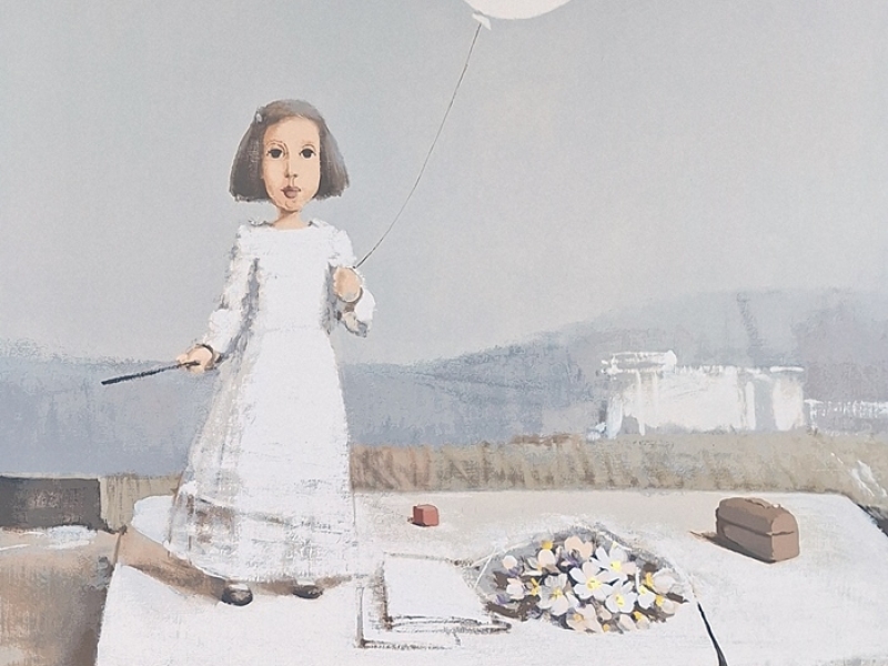 A Girl With A Balloon V