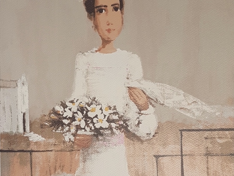 A bride 1901