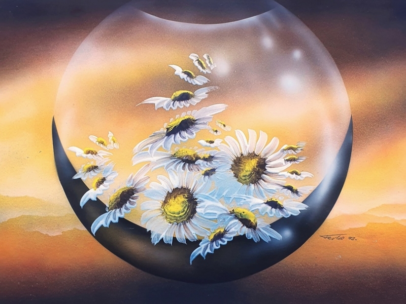 Sky flowers