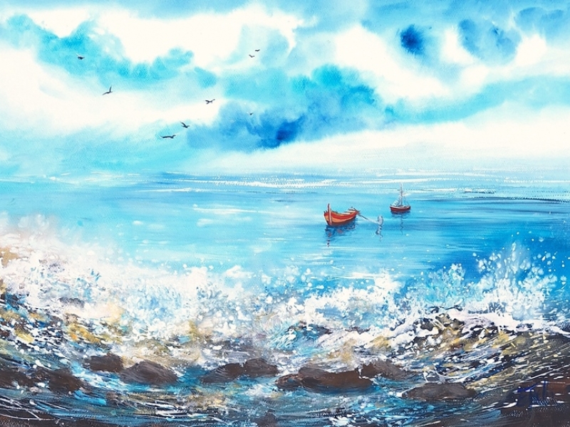 Sea landscape 2434