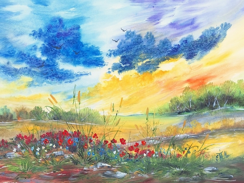 Field of flowers 2437
