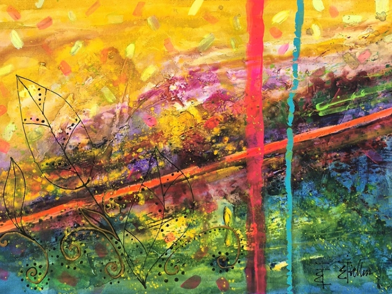 Neon flowers 2620