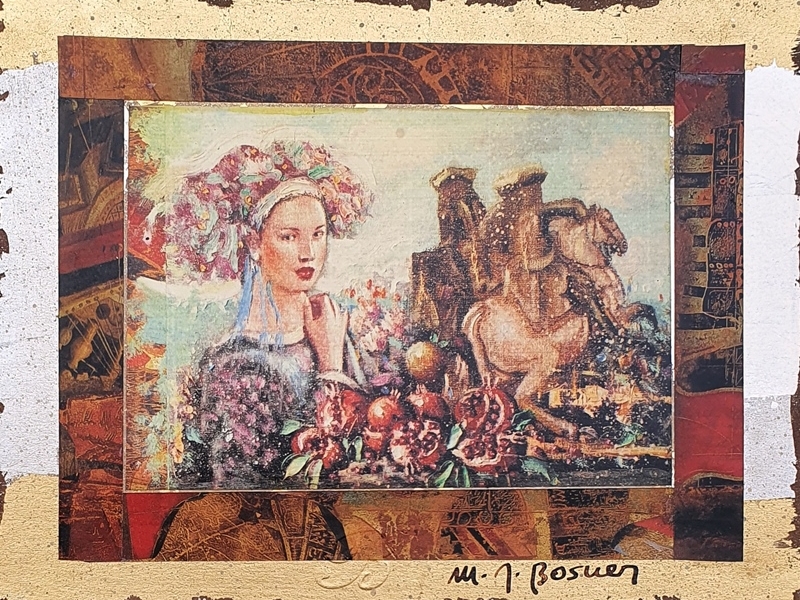 Girl and horsemen 23 I