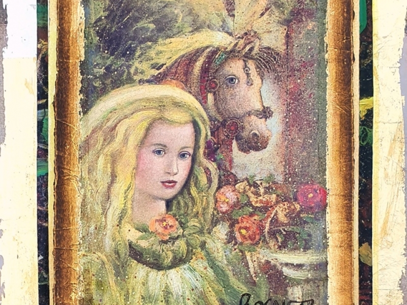 Girl and horse 22 IV
