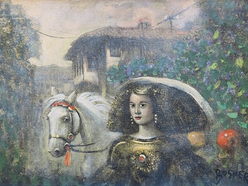 Girl and Horse