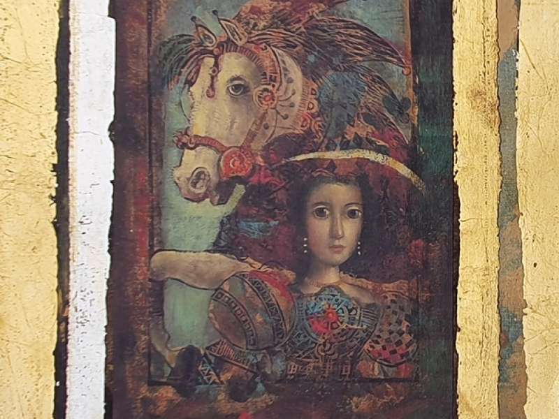 Infanta i konj III (bez okvira)