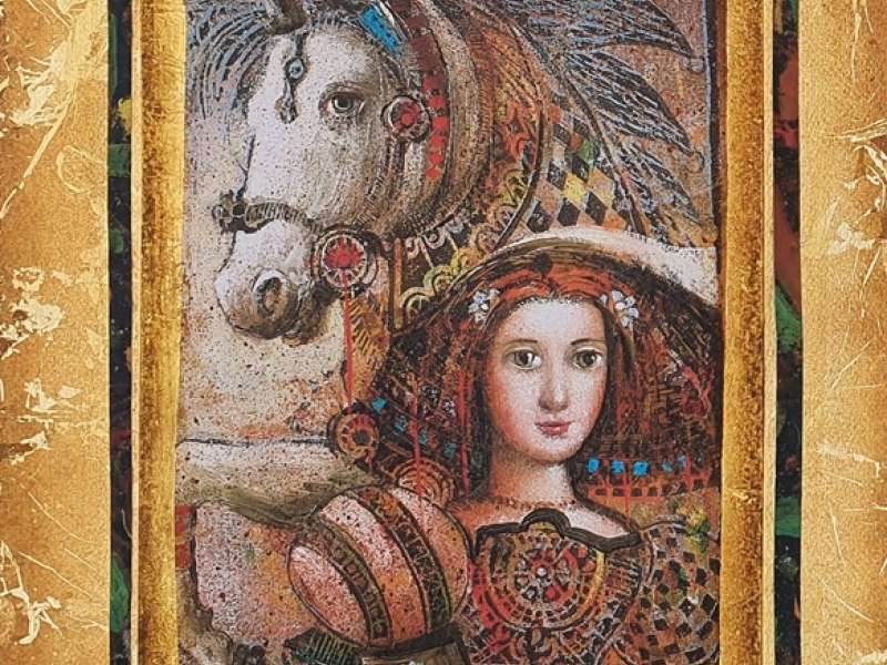 Infanta i konj I (bez okvira)