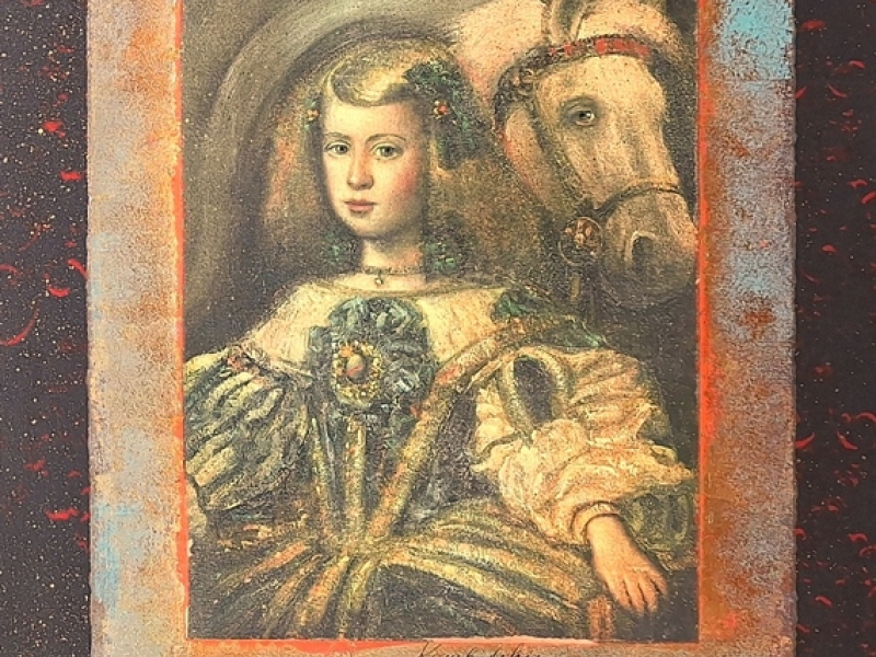 Girl and Horse V