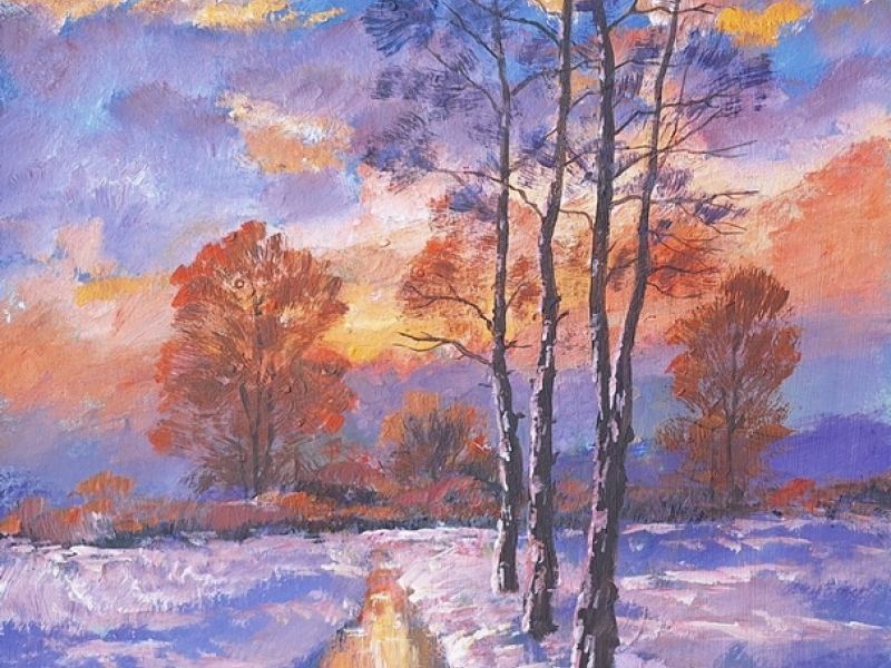 Winter landscape 2419