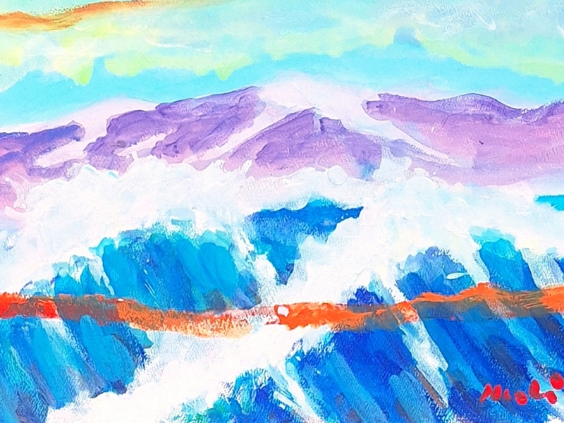 Wave with island I