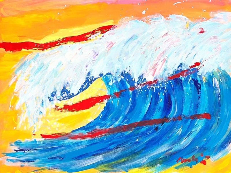 Yellow wave