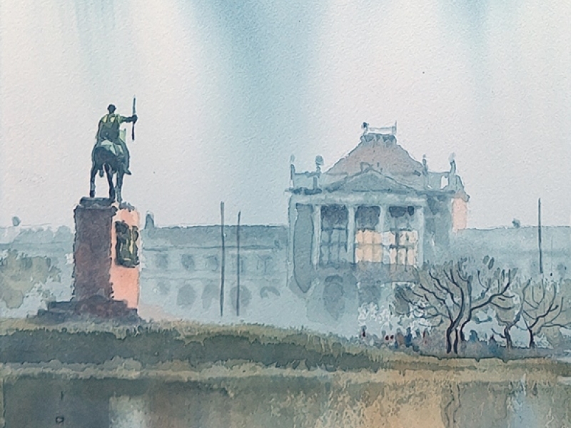 Zagreb - Tomislav square 2404