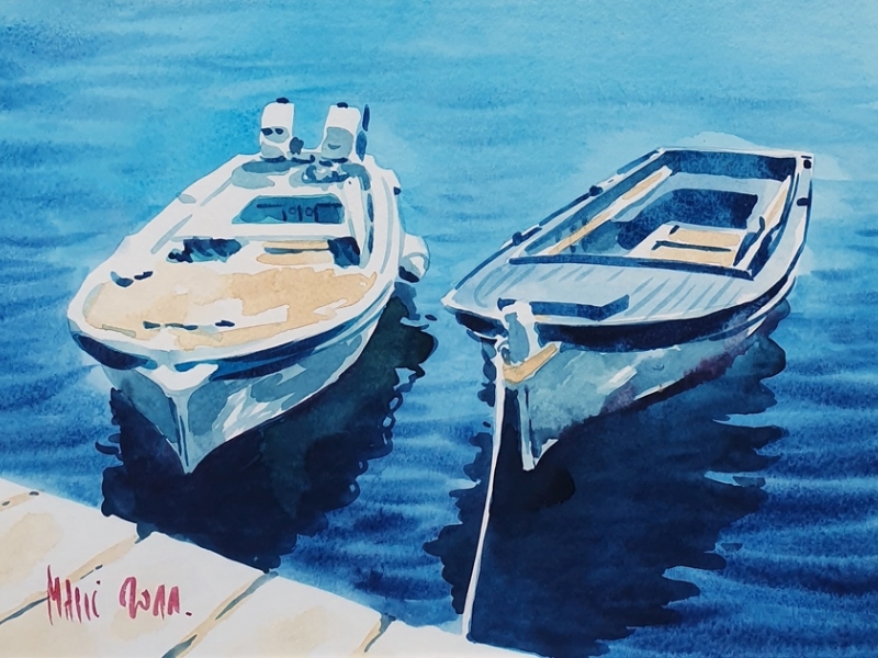 Boats on a dock MP 111