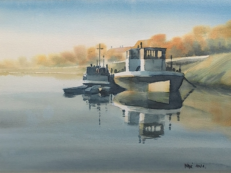 Boats on the river II