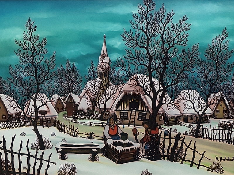 By the well 1984.