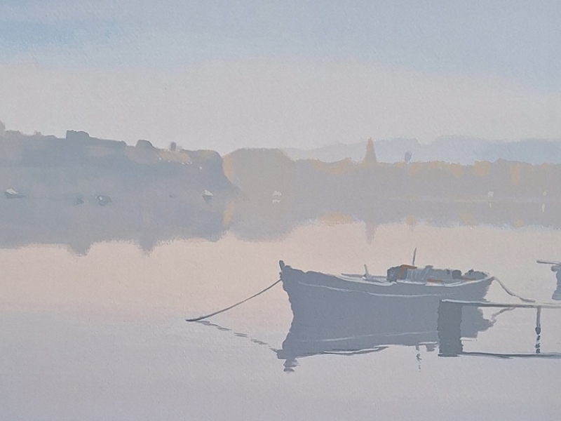 Boat on a dock G