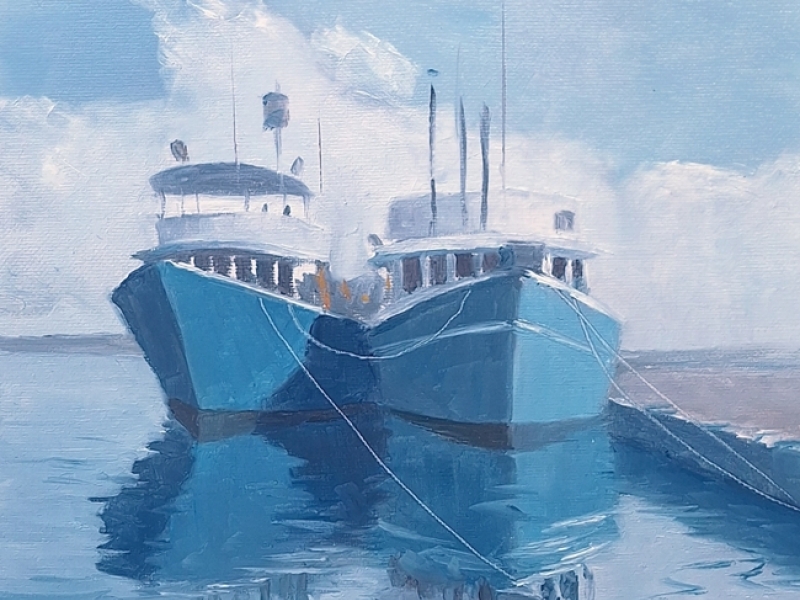 Docked boats 2535 DUB