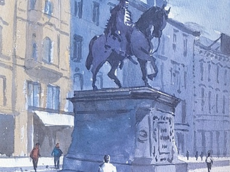 Zagreb - Bann Jelačić square 2610