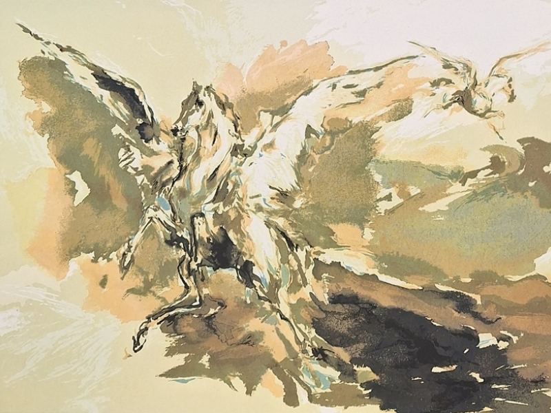 Winged horses G05