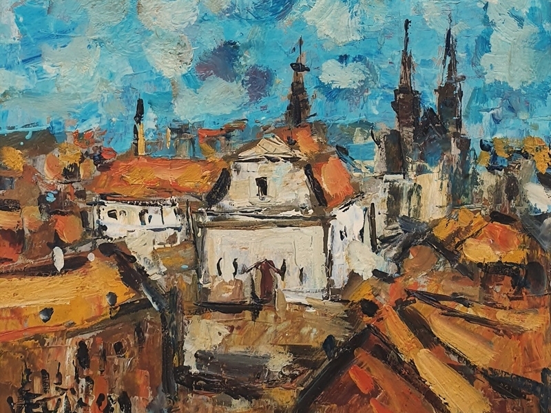 Zagreb - St. Catherine - Panorama