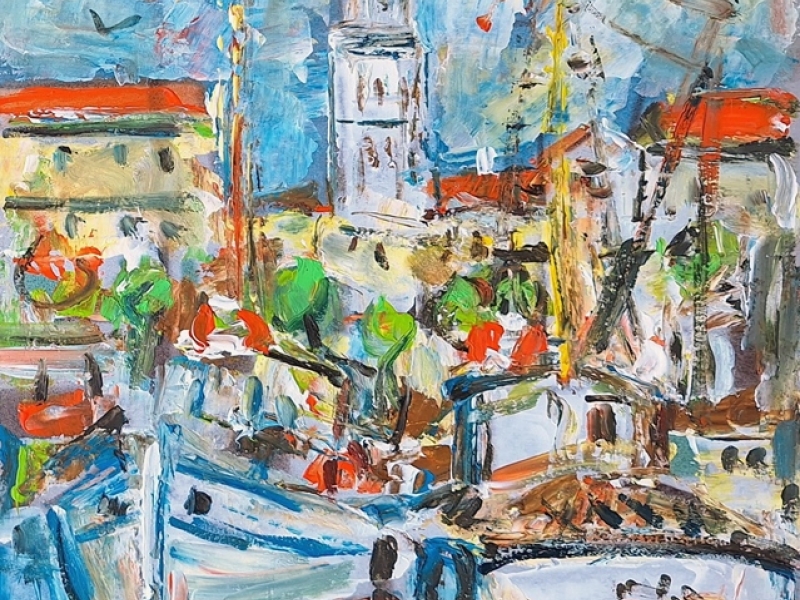 Sea landscape - Split 2410