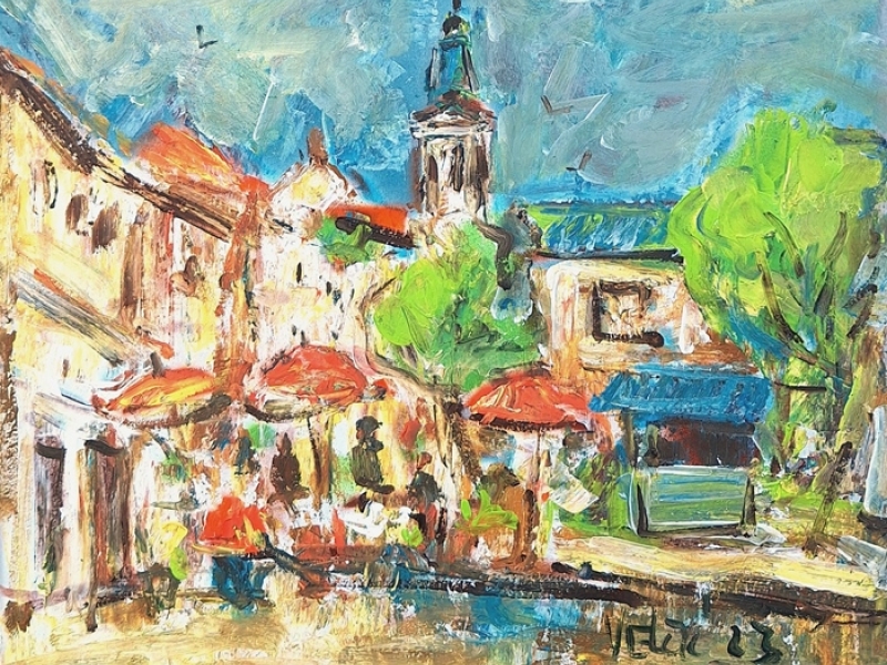 Zagreb - Flower square 2442