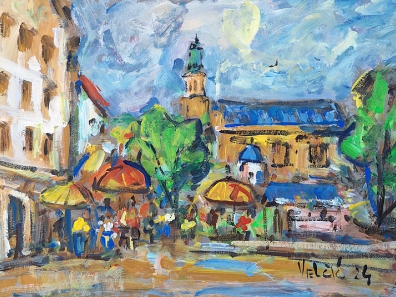 Zagreb - Flower square 2450
