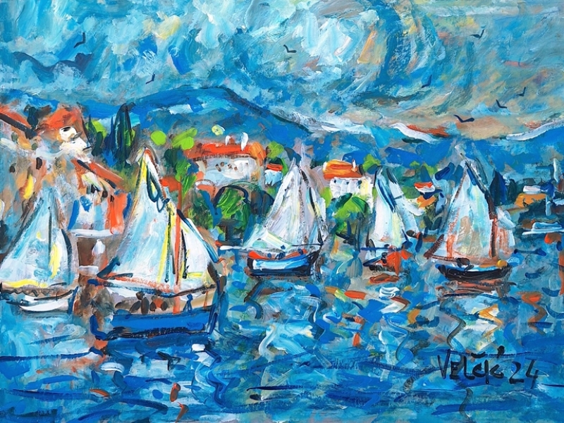 Sea landscape - Sails 2463