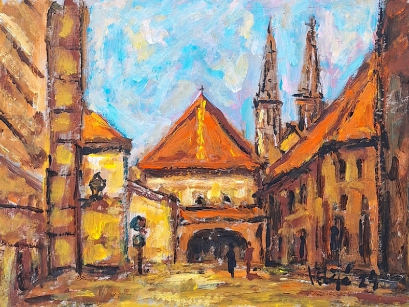 Zagreb - Stone doors 2489B