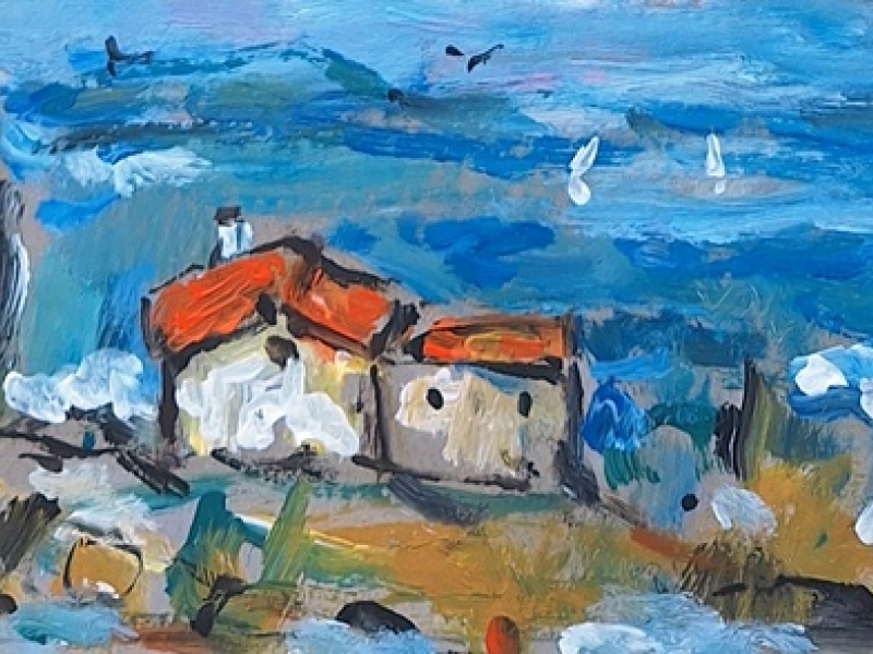 Houses by the sea 2611