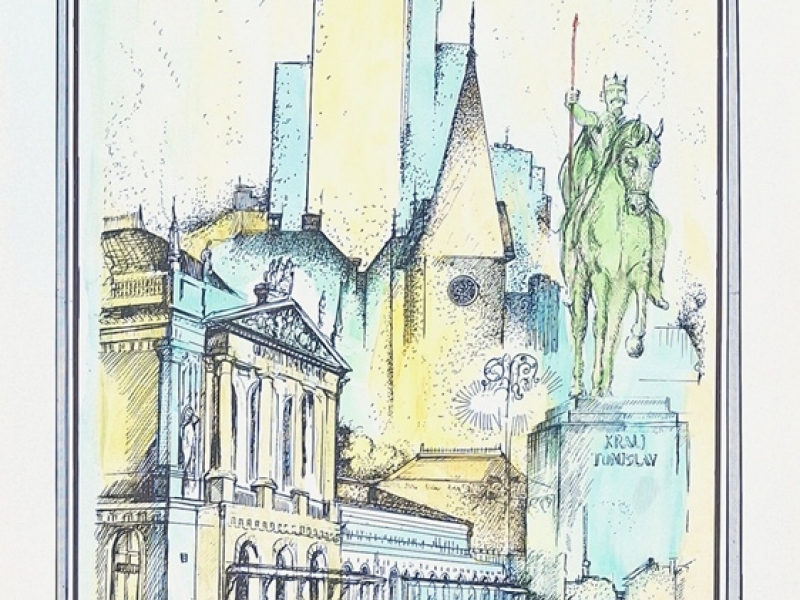 Zagreb - Tomislav square GA